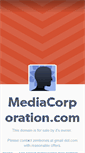 Mobile Screenshot of mediacorporation.com